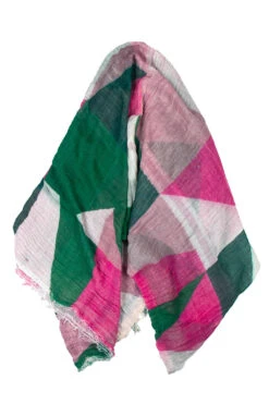 Printed Cotton Scarf Large