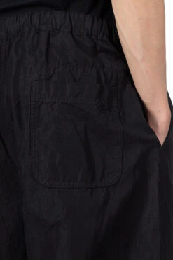 Cotton Ramie Weather Garment Washed Pants - Black -Lemaire Shop Comme Des Garcons Homme Cotton Ramie Weather Garment Washed Pants Black HM P021 051 06