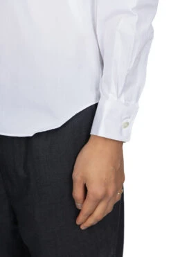 Dress Shirt With Double Pockets - White -Lemaire Shop Comme Des Garcons Homme Deux Dress Shirt With Double Pockets White DL B025 06