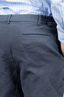 Poly Jacquard Komon Pattern Pants - Gray -Lemaire Shop Comme Des Garcons Homme Deux Poly Jacquard Komon Pattern Pants Gray DJ P034 05