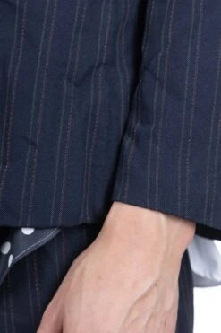 Stripe Jacket - Navy -Lemaire Shop Comme Des Garcons Homme Deux Stripe Jacket Navy DM J031 1 06