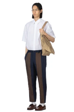 Stripe Pants - Navy -Lemaire Shop Comme Des Garcons Homme Deux Stripe Pants Navy DM P051 051 1 08