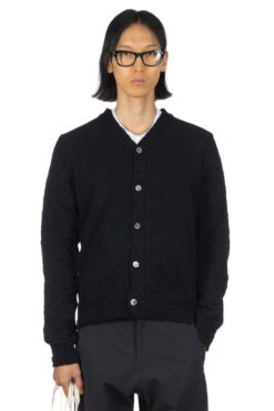Wool Cardigan - Black