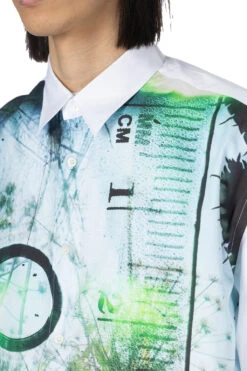 Pattern Shirt - A White -Lemaire Shop Comme Des Garcons Homme Pattern Shirt A White HM B027 051 1 05