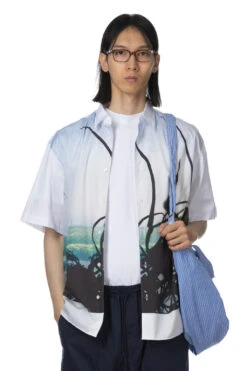 Pattern Shirt - Abstract White