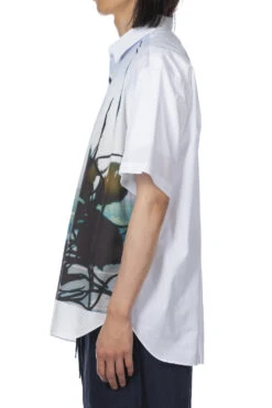 Pattern Shirt - Abstract White 11 Pattern Shirt - Abstract White -Lemaire Shop Comme Des Garcons Homme Pattern Shirt Abstract White HM B027 051 2 03