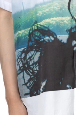 Pattern Shirt - Abstract White 14 Pattern Shirt - Abstract White -Lemaire Shop Comme Des Garcons Homme Pattern Shirt Abstract White HM B027 051 2 06