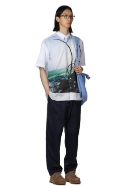 Pattern Shirt - Abstract White 17 Pattern Shirt - Abstract White -Lemaire Shop Comme Des Garcons Homme Pattern Shirt Abstract White HM B027 051 2 09