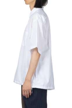 Shirt With Draw Stripe - White -Lemaire Shop Comme Des Garcons Homme Shirt with Draw Stripe White HM B023 051 2 03