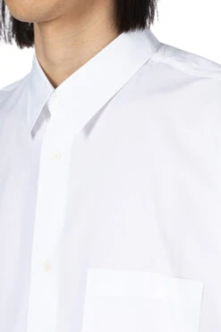 Shirt With Draw Stripe - White -Lemaire Shop Comme Des Garcons Homme Shirt with Draw Stripe White HM B023 051 2 05