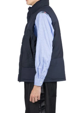 Vest - Navy -Lemaire Shop Comme Des Garcons Homme Vest Navy HL V003 03