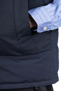 Vest - Navy -Lemaire Shop Comme Des Garcons Homme Vest Navy HL V003 06