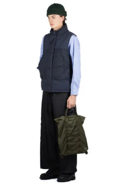 Vest - Navy -Lemaire Shop Comme Des Garcons Homme Vest Navy HL V003 07