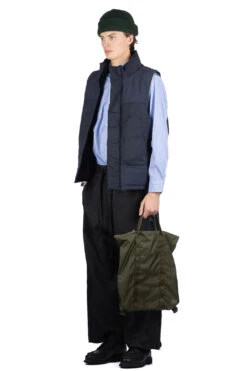 Vest - Navy -Lemaire Shop Comme Des Garcons Homme Vest Navy HL V003 08