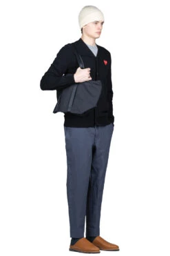 Comme Des Garçons Play Red Heart Cardigan - Black -Lemaire Shop Comme Des Garcons Play Red Heart Cardigan Black AZ N008 1 noe 06 m