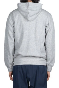 Comme Des Garçons Play Red Heart Full Zip Hoodie - Grey -Lemaire Shop Comme Des Garcons Play Red Heart Full Zip Hoodie Grey AZ T168 051 1 04 m