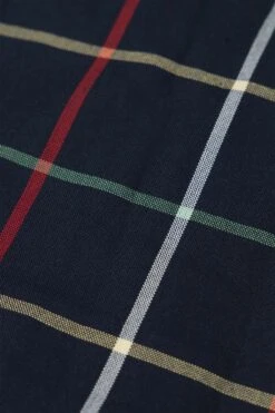 Lemaire Shop -Lemaire Shop Engineered Garments Long Scarf Navy Cotton Windowpane 24S1H001 ES061 02