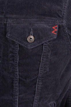 Corduroy Modified Type III Jacket - Black -Lemaire Shop Iron Heart Corduroy Modified Type III Jacket Black IHJ 69 BLK 06