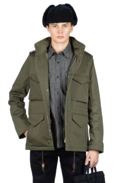 Sateen M65 Field Jacket - Olive