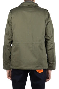 Sateen M65 Field Jacket - Olive -Lemaire Shop Iron Heart Sateen M65 Field Jacket Olive IHM 27 OLV 04