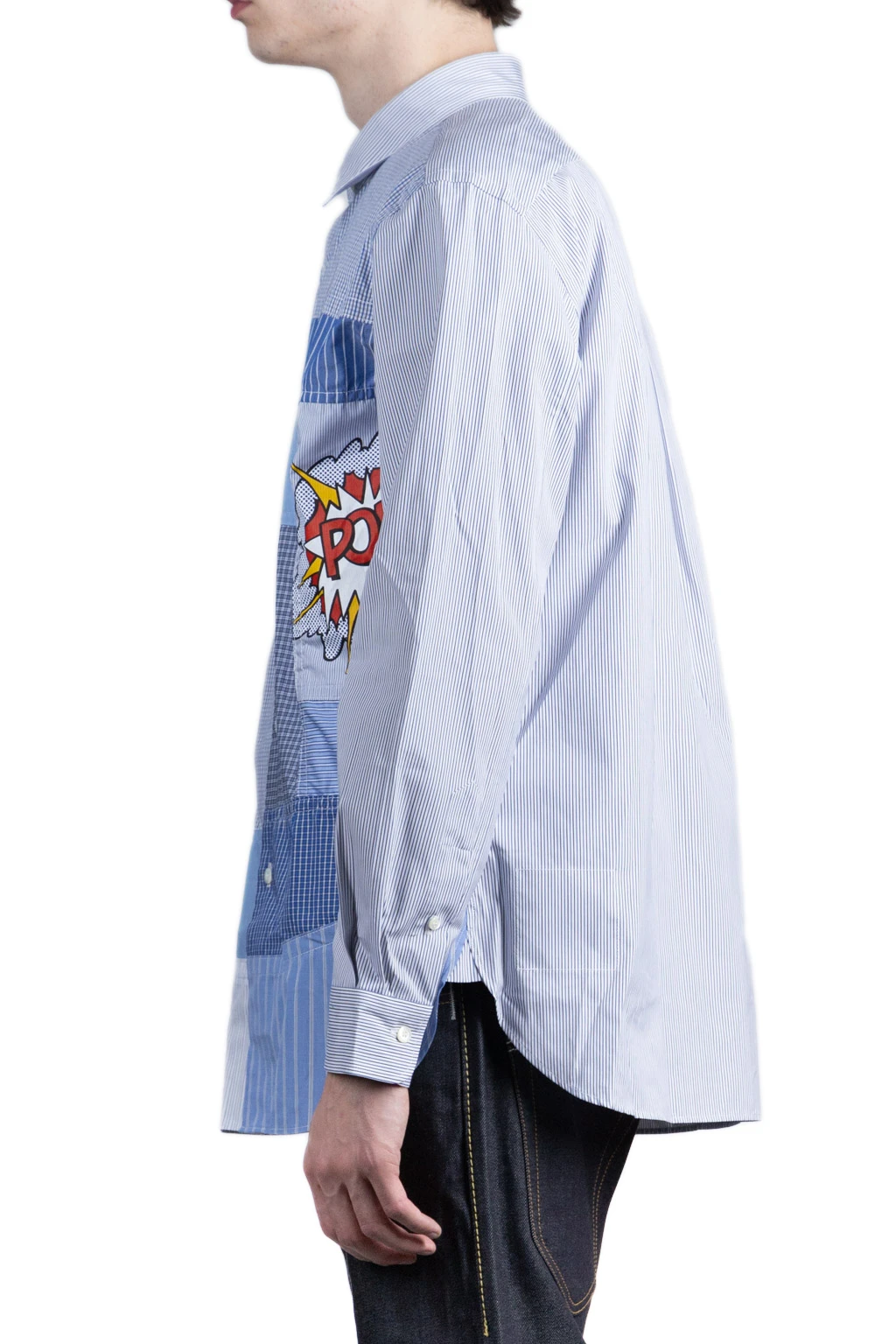 Junya X Roy Lichtenstein Patch Work Shirt 3 Junya X Roy Lichtenstein Patch Work Shirt - Image 3