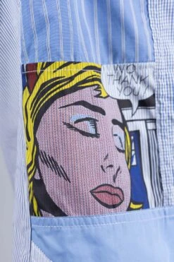 Junya X Roy Lichtenstein Patch Work Shirt 16 Junya X Roy Lichtenstein Patch Work Shirt -Lemaire Shop Junya Watanabe MAN Junya x Roy Lichtenstein Patch Work Shirt WK B003 051 08