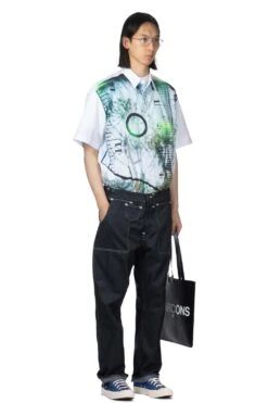 Pants - Navy White -Lemaire Shop Junya Watanabe MAN Pants Navy White WM P917 100 1 10