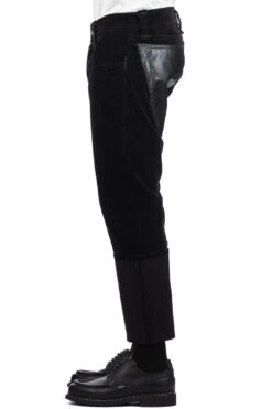 X Levi's Rolled Cuffs Pants - Black -Lemaire Shop Junya Watanabe MAN x Levis Rolled Cuffs Pants Black WL P910 03