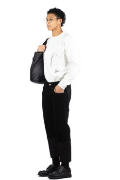 X Levi's Rolled Cuffs Pants - Black -Lemaire Shop Junya Watanabe MAN x Levis Rolled Cuffs Pants Black WL P910 07