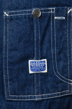 11.5oz Denim ZIPPER Coverall - Indigo -Lemaire Shop Kapital 115oz Denim ZIPPER Coverall Indigo K2403LJ090 IDG ta 07 m