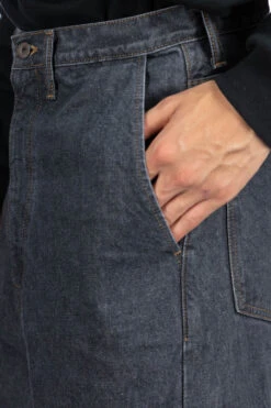 14oz BLKxECR Denim PORT Baggy Pants -Lemaire Shop Kapital 14oz BLKxECR Denim PORT Baggy Pants K2309LP032 ta 08 m