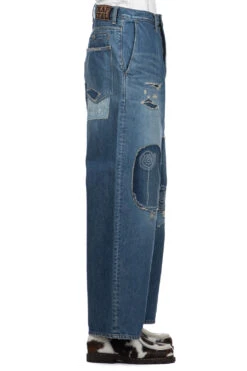 14oz Denim PORT Baggy Pants (HIPPIE-Champetre Remake) -Lemaire Shop Kapital 14oz Denim PORT Baggy Pants HIPPIE Champetre Remake K2309LP035 PRO 34 m
