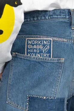 14oz Denim PORT Baggy Pants (HIPPIE-Champetre Remake) -Lemaire Shop Kapital 14oz Denim PORT Baggy Pants HIPPIE Champetre Remake K2309LP035 PRO 39 m