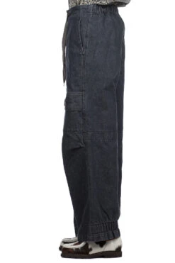 14oz Denim SHOVEL Baggy Pants - Black X Natural -Lemaire Shop Kapital 14oz Denim SHOVEL Baggy Pants Black x Natural K2310LP094 BNA ac 03 m