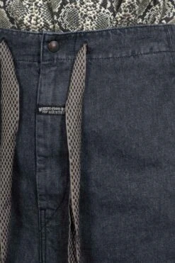 14oz Denim SHOVEL Baggy Pants - Black X Natural -Lemaire Shop Kapital 14oz Denim SHOVEL Baggy Pants Black x Natural K2310LP094 BNA ac 05 m