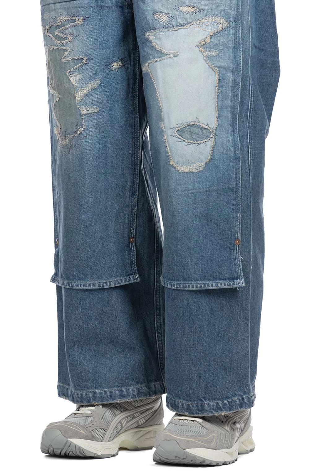 14oz Denim W-Knee EASY Baggy Pants - DIXIE LUMBER Remake 7 14oz Denim W-Knee EASY Baggy Pants - DIXIE LUMBER Remake - Image 7