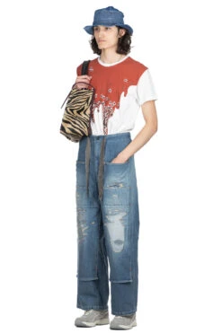 14oz Denim W-Knee EASY Baggy Pants - DIXIE LUMBER Remake 17 14oz Denim W-Knee EASY Baggy Pants - DIXIE LUMBER Remake -Lemaire Shop Kapital 14oz Denim W Knee EASY Baggy Pants DIXIE LUMBER Remake K2311LP144 PRO VIV 09 m