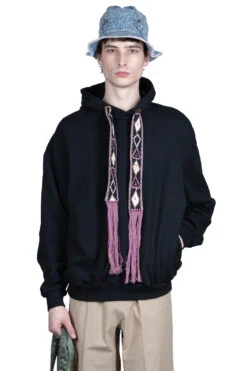 30/-SWT Knit MALDIVES BIG Parka - Black