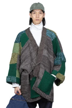 3G Wool Hand Knit TUGIHAGI KESA Cardigan