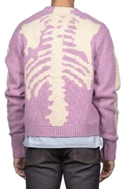 5G Wool BONE Short Cardigan - Light Purple -Lemaire Shop Kapital 5G Wool BONE Short Cardigan Light Purple K2211KN130 LPU 04 m