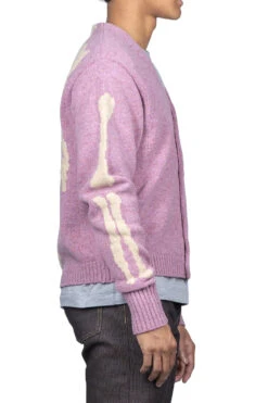 5G Wool BONE Short Cardigan - Light Purple -Lemaire Shop Kapital 5G Wool BONE Short Cardigan Light Purple K2211KN130 LPU 05 m