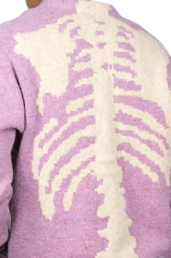 5G Wool BONE Short Cardigan - Light Purple -Lemaire Shop Kapital 5G Wool BONE Short Cardigan Light Purple K2211KN130 LPU 06 m