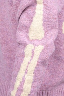 5G Wool BONE Short Cardigan - Light Purple -Lemaire Shop Kapital 5G Wool BONE Short Cardigan Light Purple K2211KN130 LPU 07 m