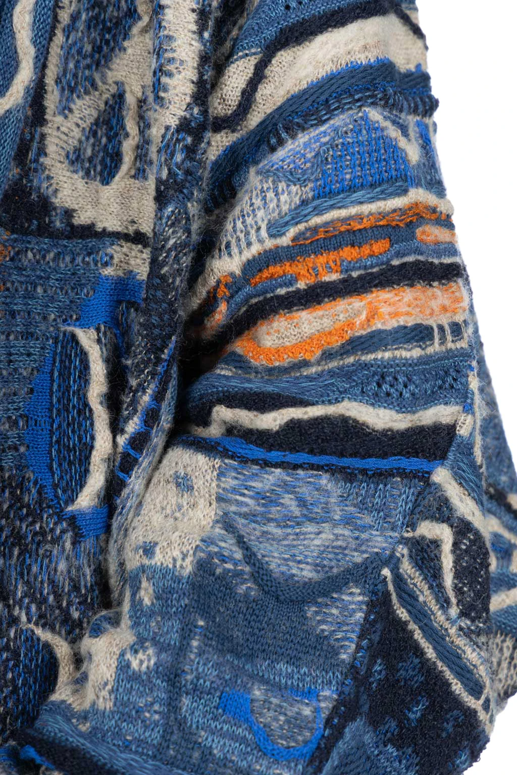 7G BORO Gaudy Knit Cardigan - Navy 6 7G BORO Gaudy Knit Cardigan - Navy - Image 6