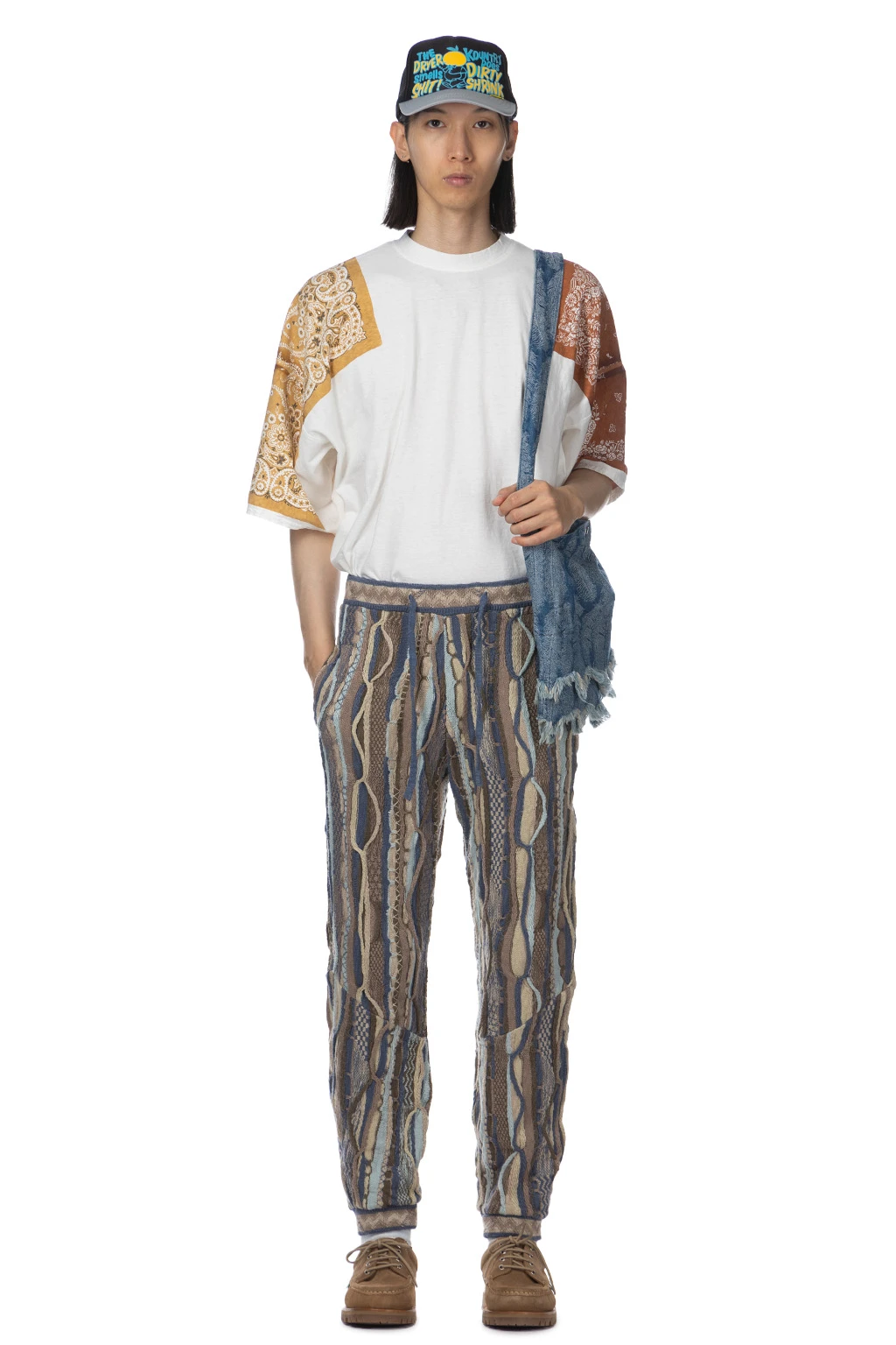 7G Knit GAUDY SWT Pants - Navy 1 7G Knit GAUDY SWT Pants - Navy