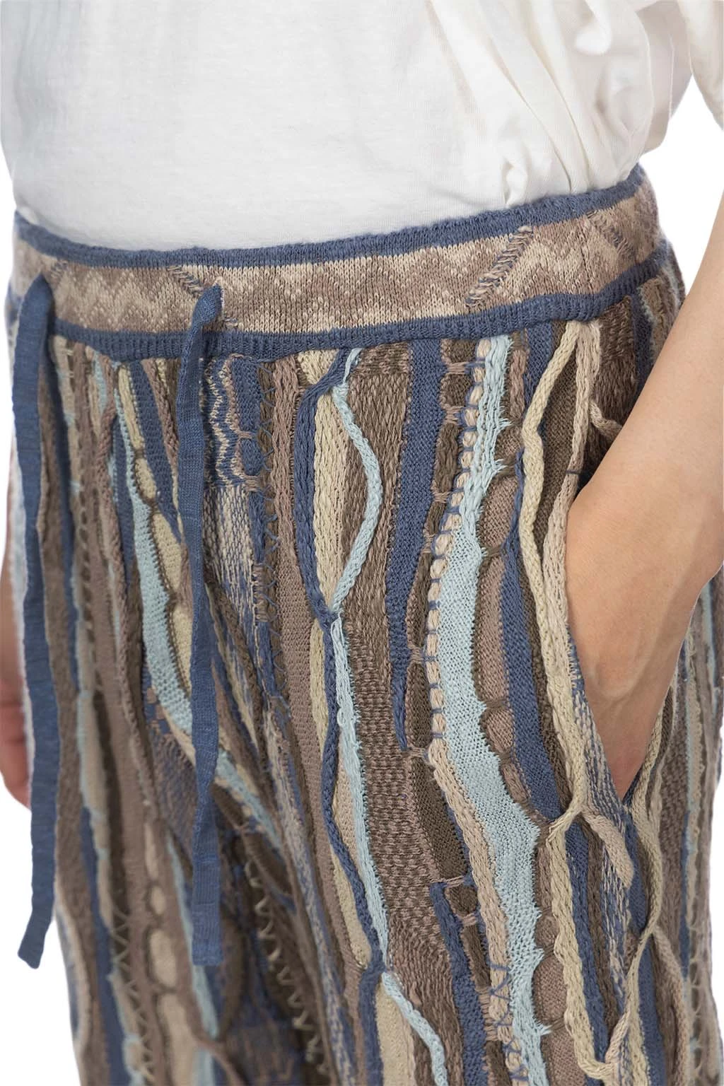 7G Knit GAUDY SWT Pants - Navy 5 7G Knit GAUDY SWT Pants - Navy - Image 5