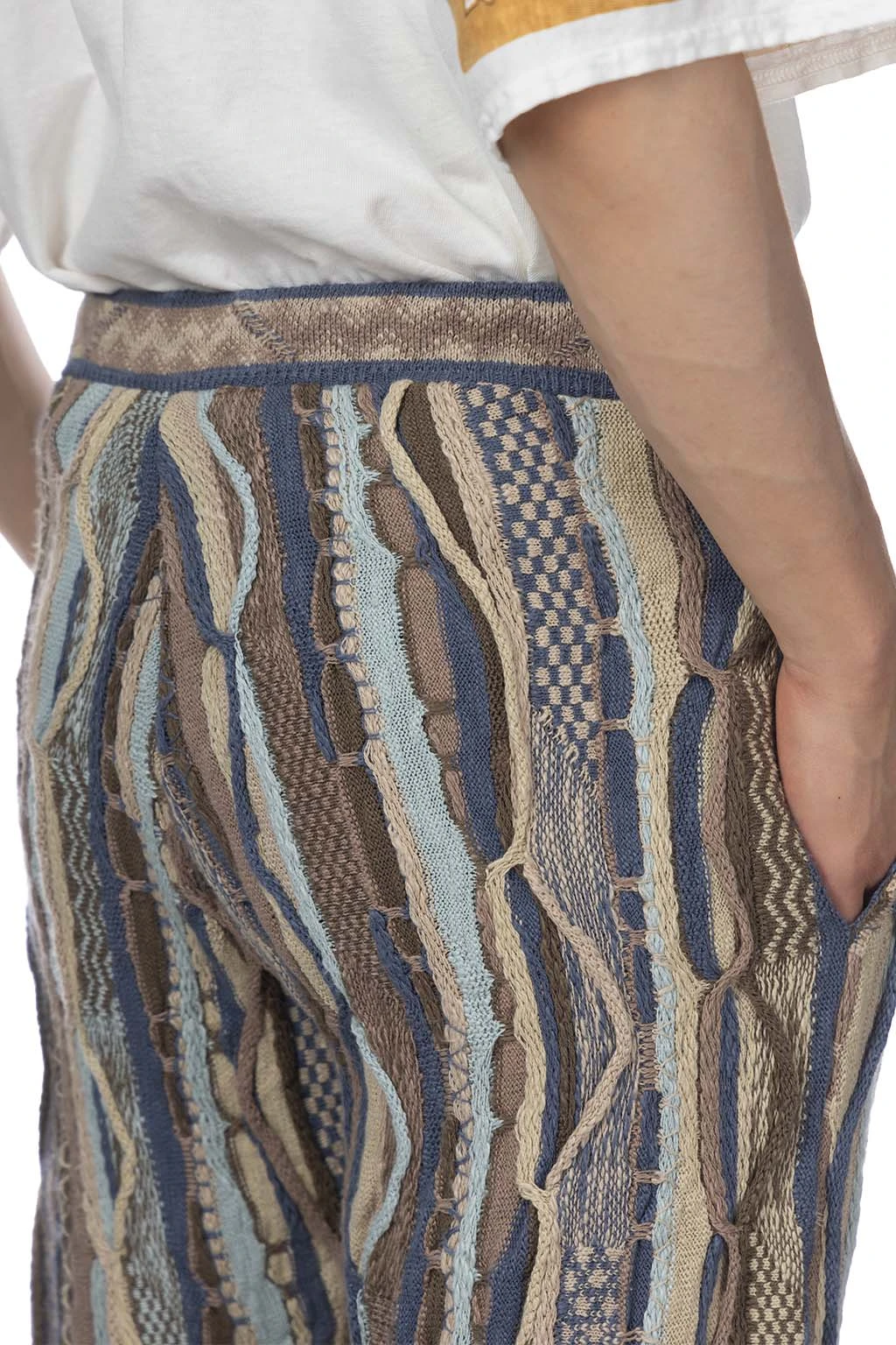 7G Knit GAUDY SWT Pants - Navy 7 7G Knit GAUDY SWT Pants - Navy - Image 7