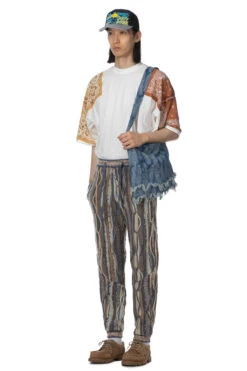 7G Knit GAUDY SWT Pants - Navy 16 7G Knit GAUDY SWT Pants - Navy -Lemaire Shop Kapital 7G Knit GAUDY SWT Pants Navy K2203KN042 NV 27 m