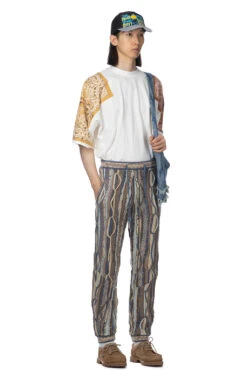 7G Knit GAUDY SWT Pants - Navy 17 7G Knit GAUDY SWT Pants - Navy -Lemaire Shop Kapital 7G Knit GAUDY SWT Pants Navy K2203KN042 NV 28 m