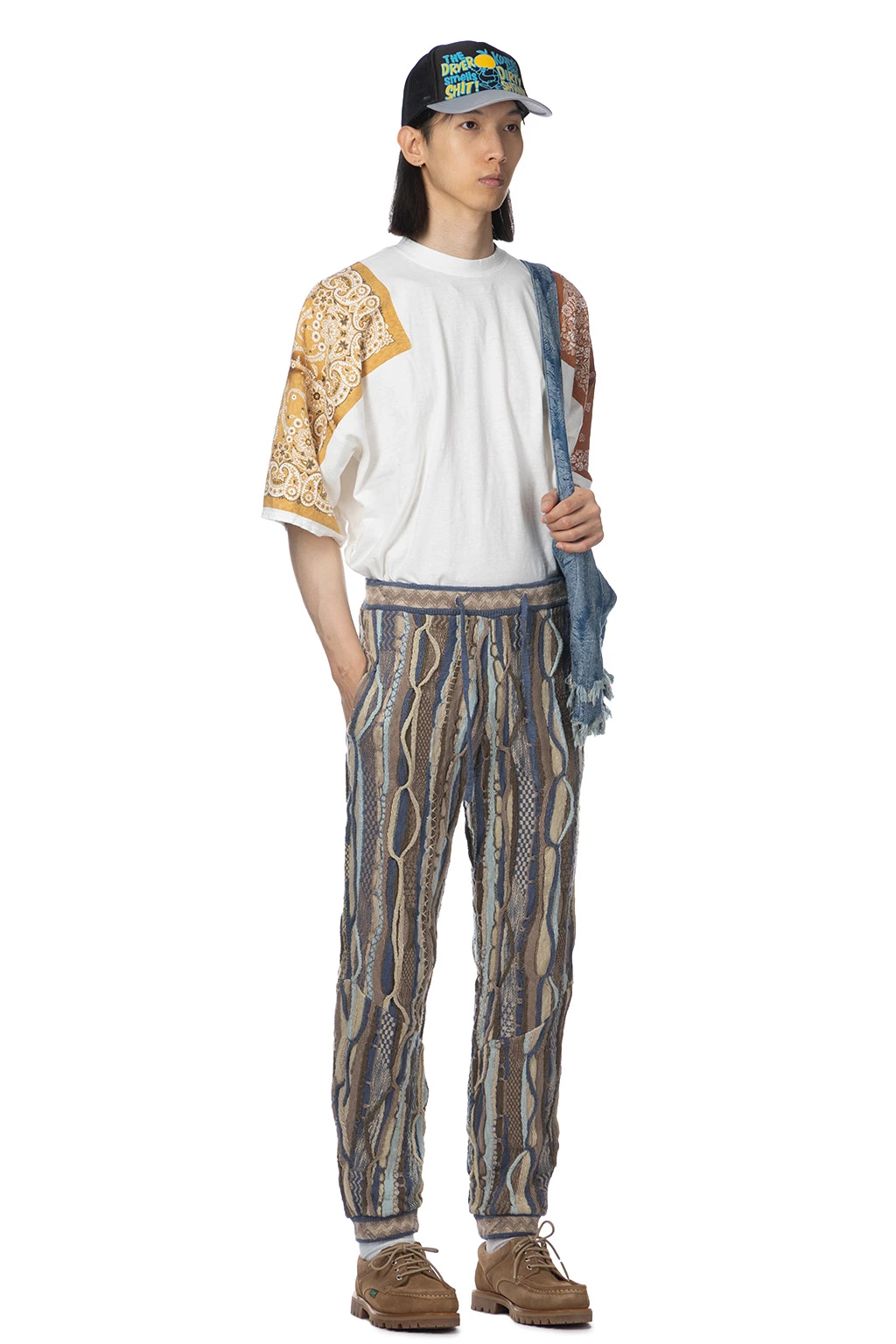 7G Knit GAUDY SWT Pants - Navy 9 7G Knit GAUDY SWT Pants - Navy - Image 9